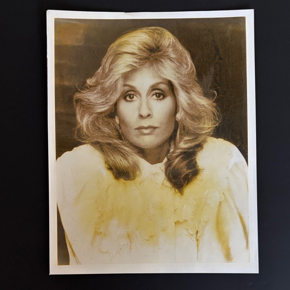 Who's The Boss" Judith Light Faded Signed Photo